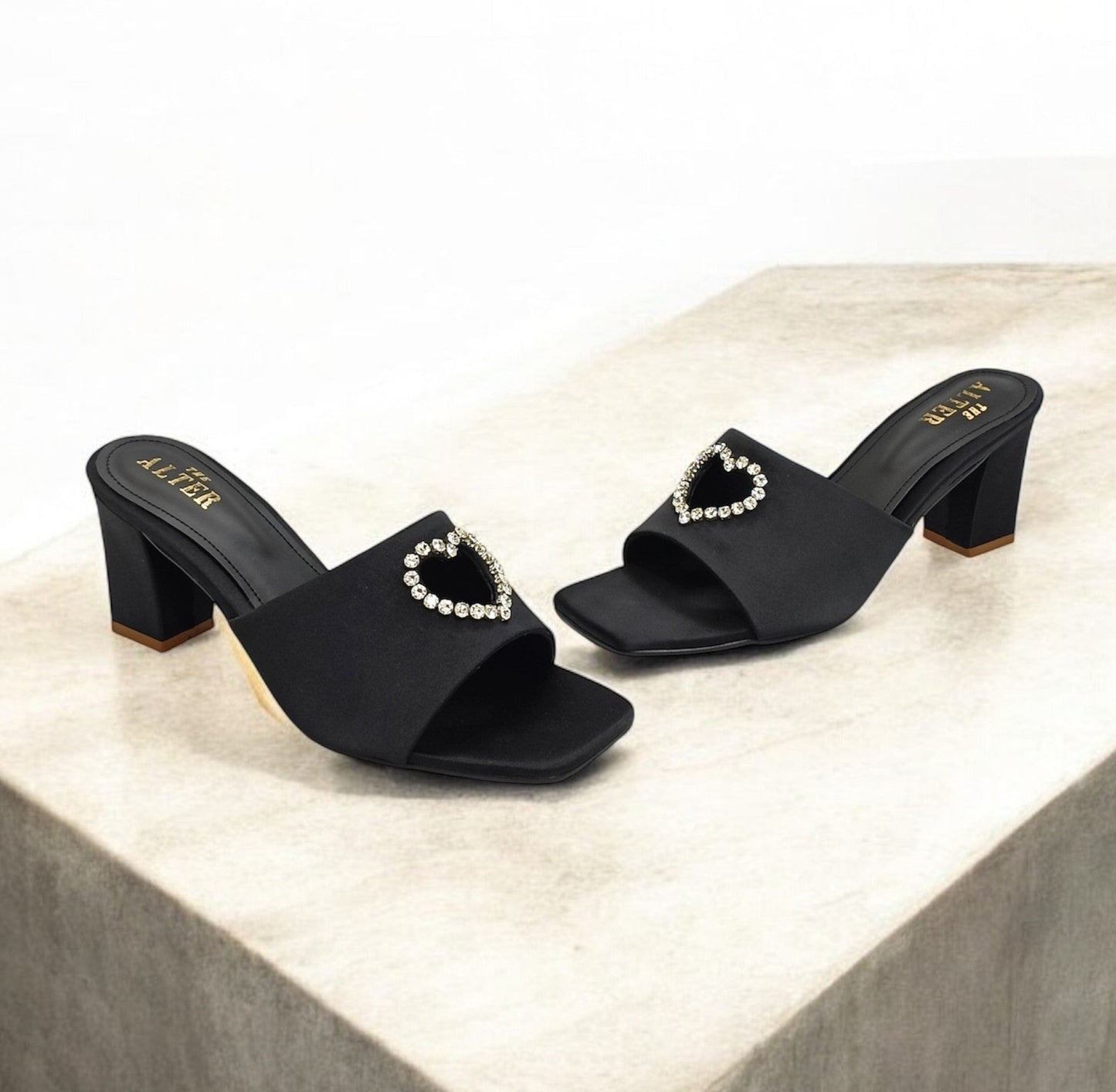 Sweetheart Block Heels