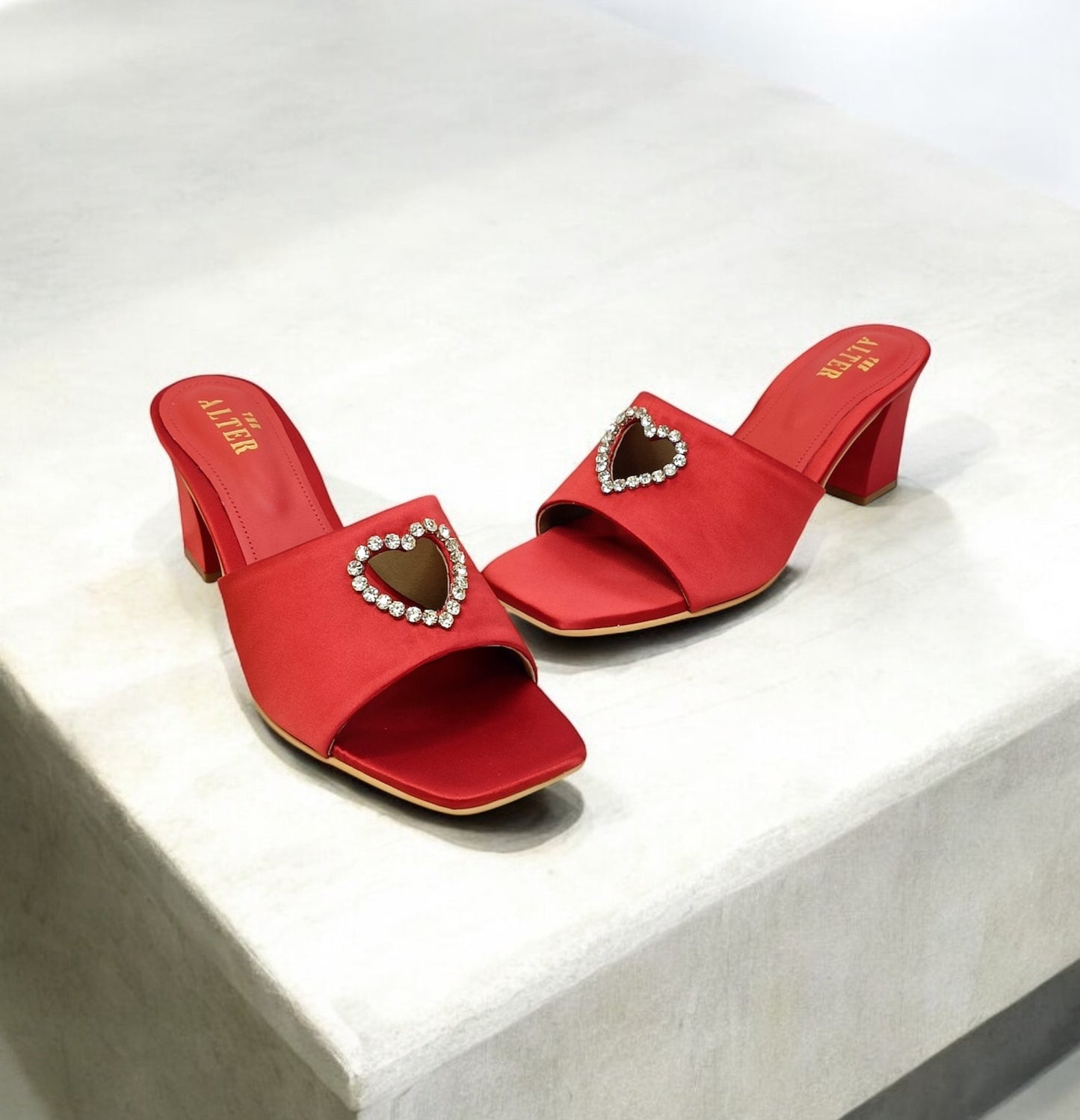 Sweetheart Block Heels