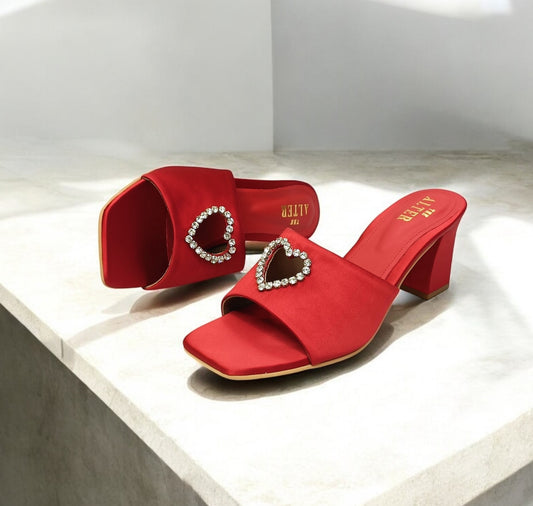 Sweetheart Block Heels