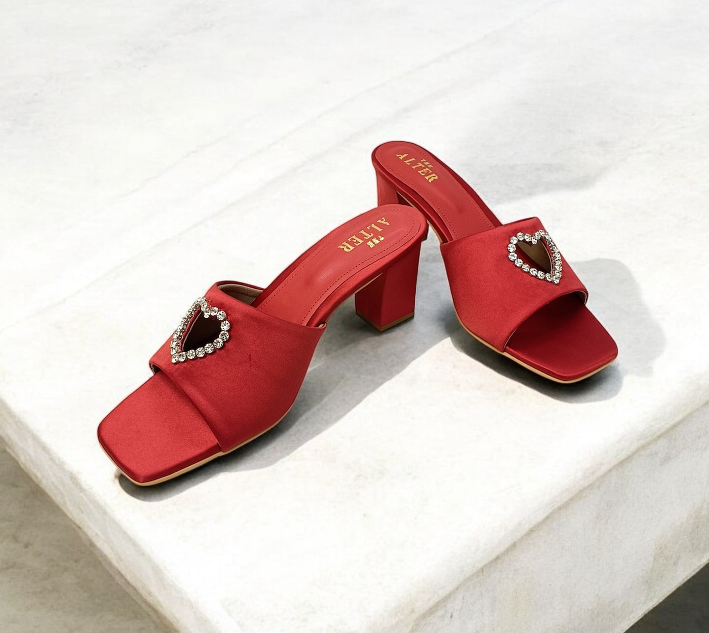 Sweetheart Block Heels