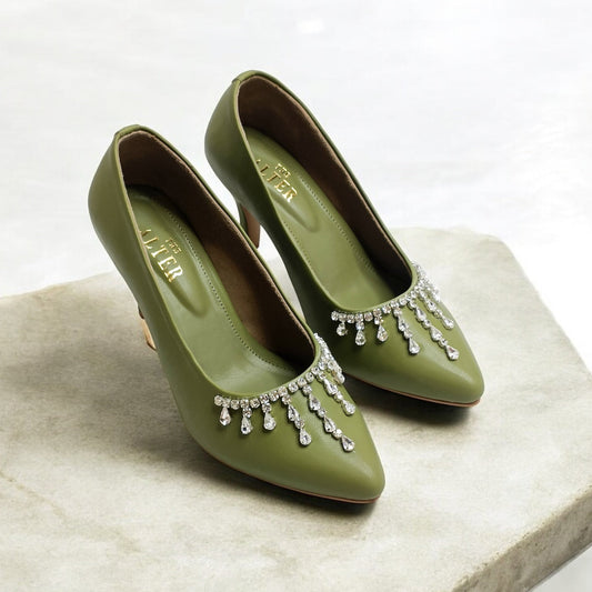 Embellished Pumps