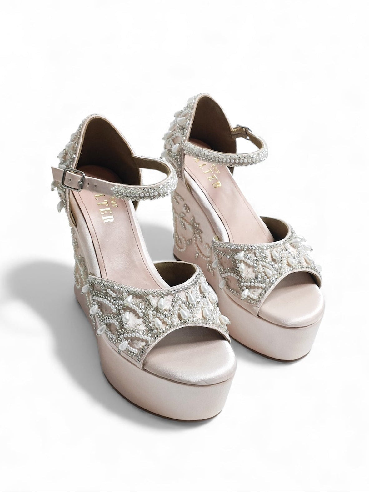Azira Embellished Wedges