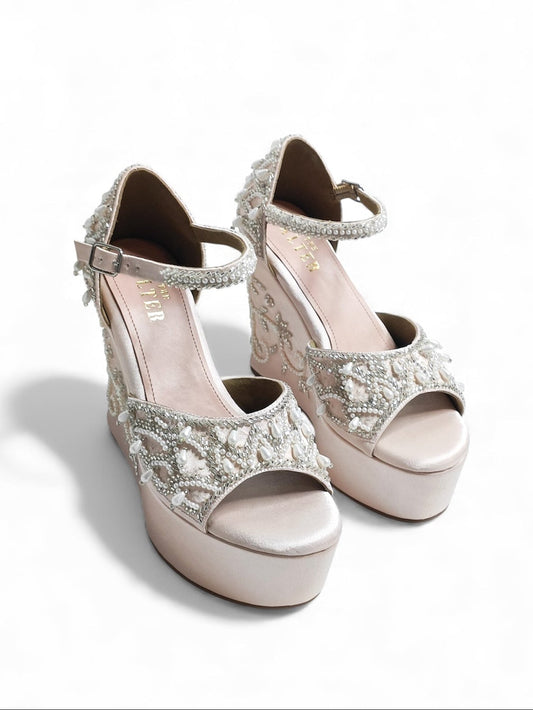 Azira Embellished Wedges