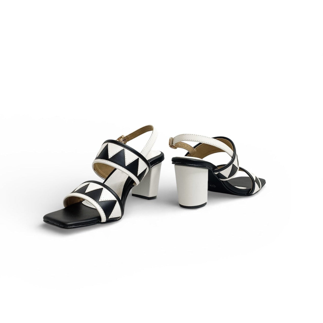 Sasha Colour Block Heels