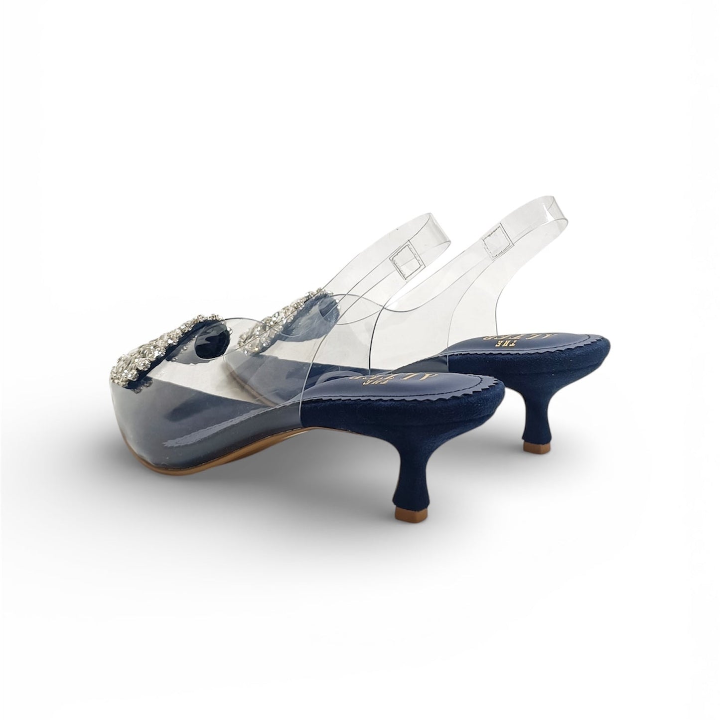 Layla Embellished Kitten heels