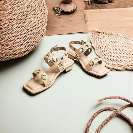 Two Strap Eye Lid Flats