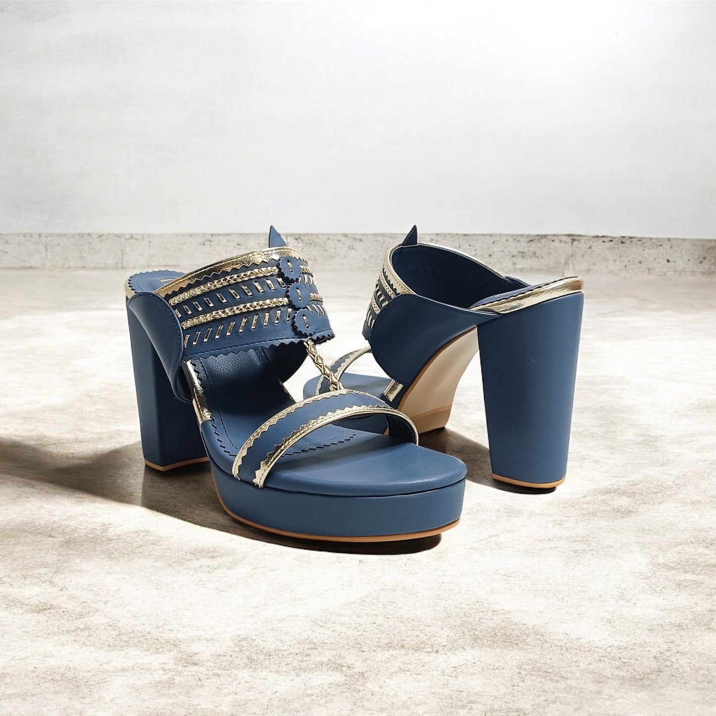 Zora Kohla Platform Block Heels