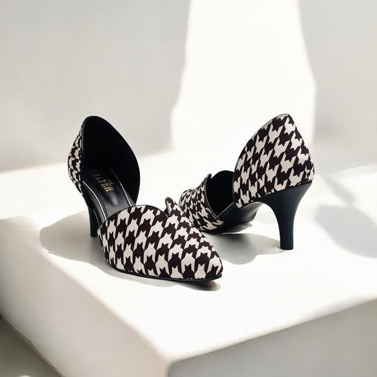 Kate Houndstooth Pumps