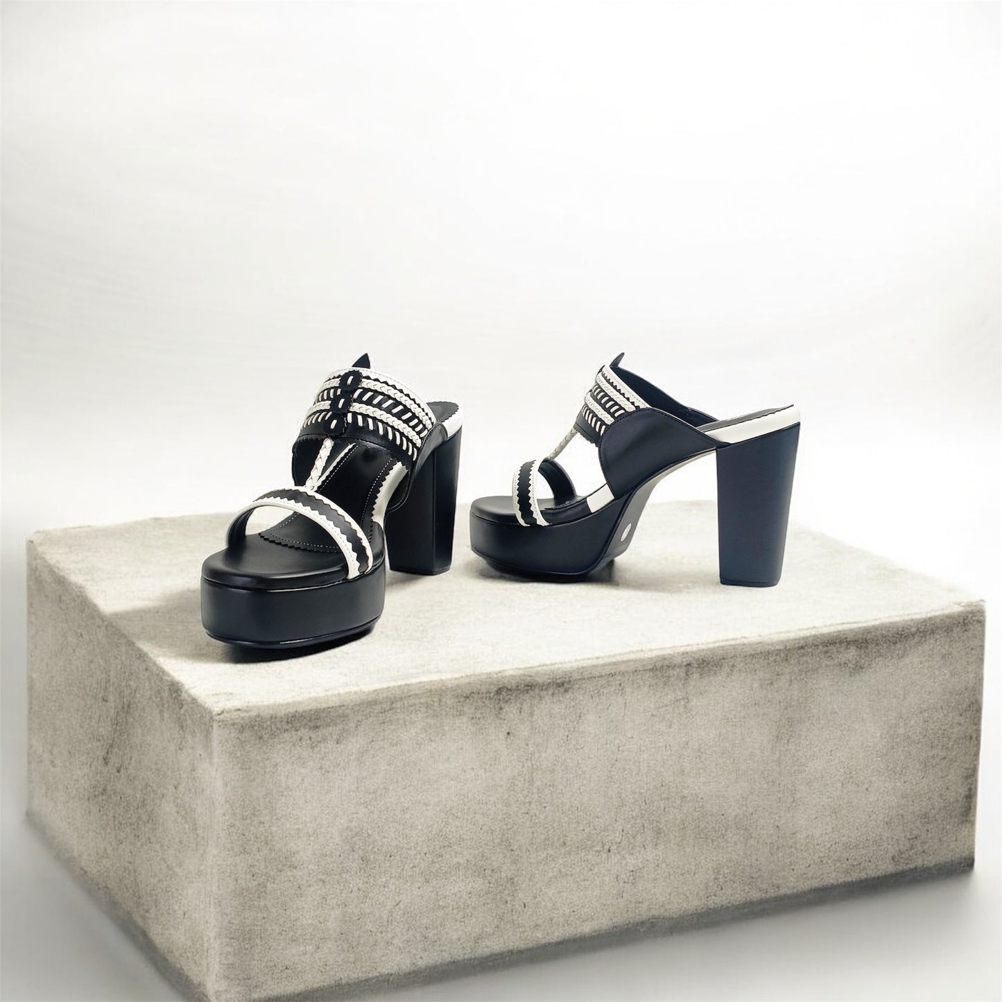 Zora Kohla Platform Block Heels